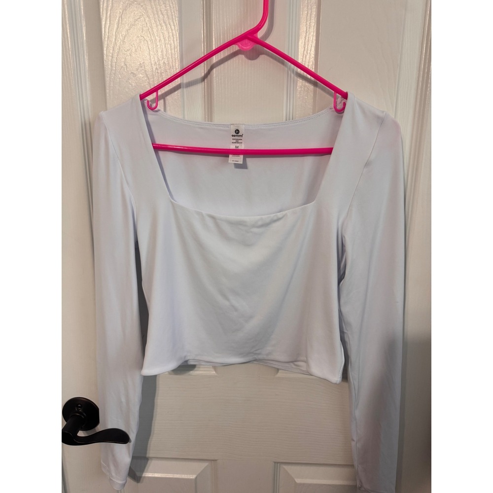 90 Degree Reflex Olivia Square Neck Crop Top M